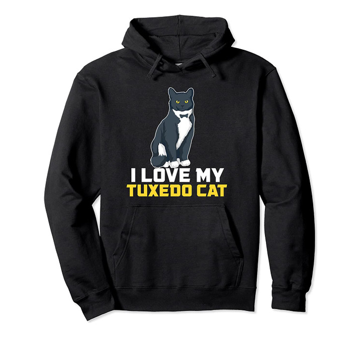 Business Suit Cat - Black & White Kitten Lovers Hoodie, T Shirt, Sweatshirt