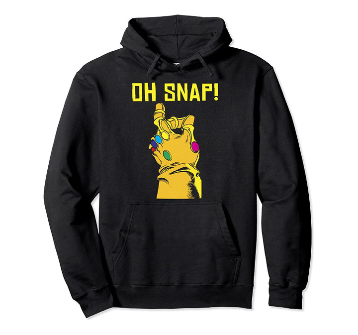 Marvel Thanos Infinity Gauntlet Oh Snap! Graphic Hoodie, T Shirt, Sweatshirt