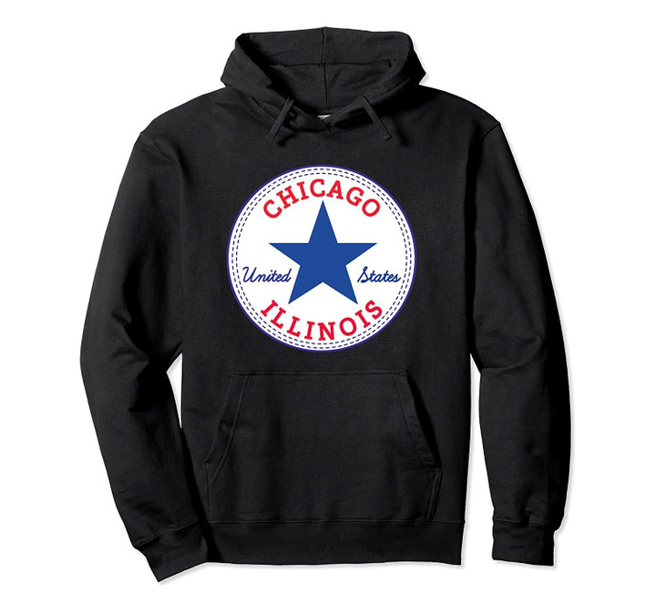 CHICAGO ILLINOIS UNITED STATES USA Skater Outfit Pullover Hoodie, T Shirt, Sweatshirt