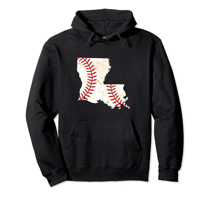 Louisiana USA Retro Baseball Fan Player Fan Coach Gift Pullover Hoodie, T Shirt, Sweatshirt