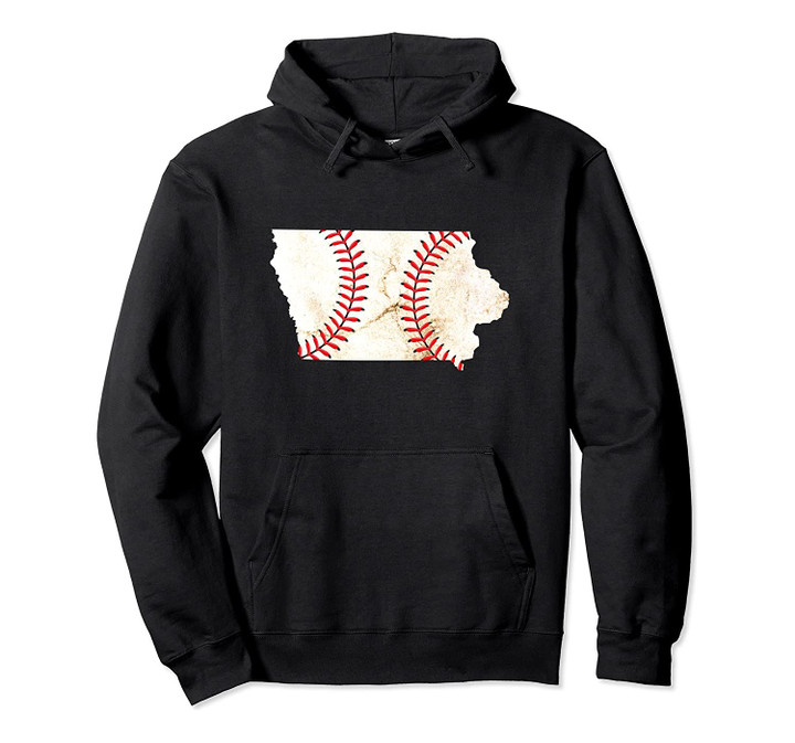 Iowa USA Retro Baseball Fan Player Fan Coach Gift Pullover Hoodie, T Shirt, Sweatshirt