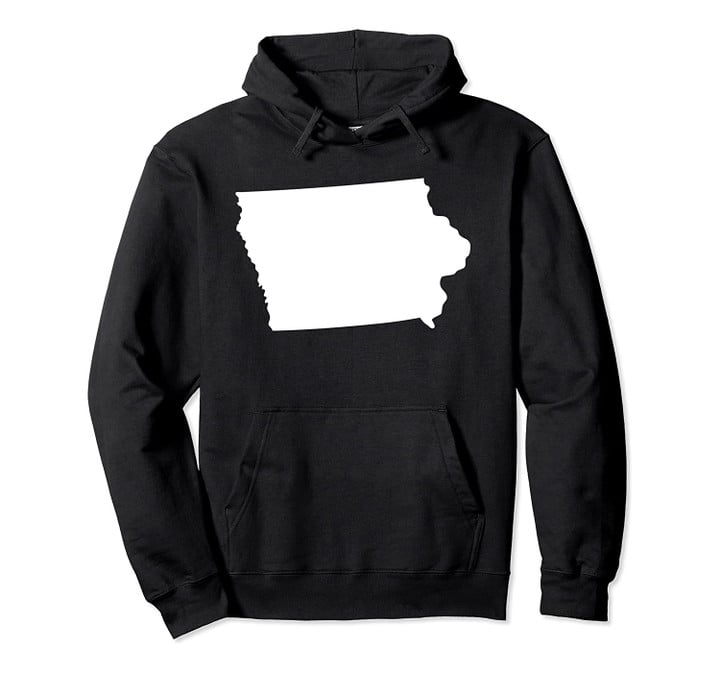 State of Iowa Pullover Hoodie, T Shirt, Sweatshirt