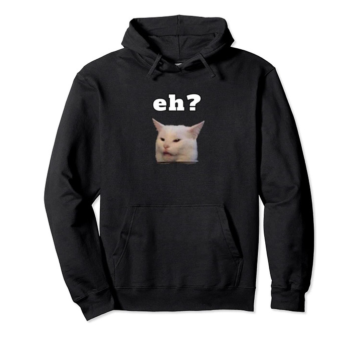 Smudge the Cat - Dinner Cat Meme Pullover Hoodie, T Shirt, Sweatshirt
