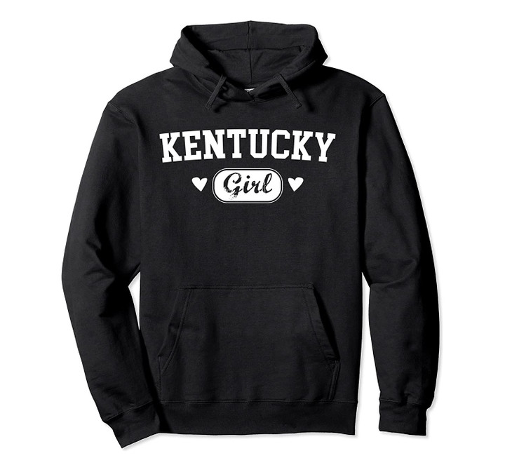 Kentucky Girl Athletic Born Raised Home State Pride Gift Pullover Hoodie, T Shirt, Sweatshirt