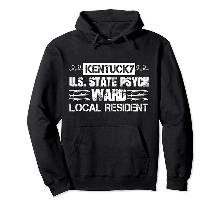 Kentucky U.S. Inmate Psych Ward County State Jail Halloween Pullover Hoodie, T Shirt, Sweatshirt