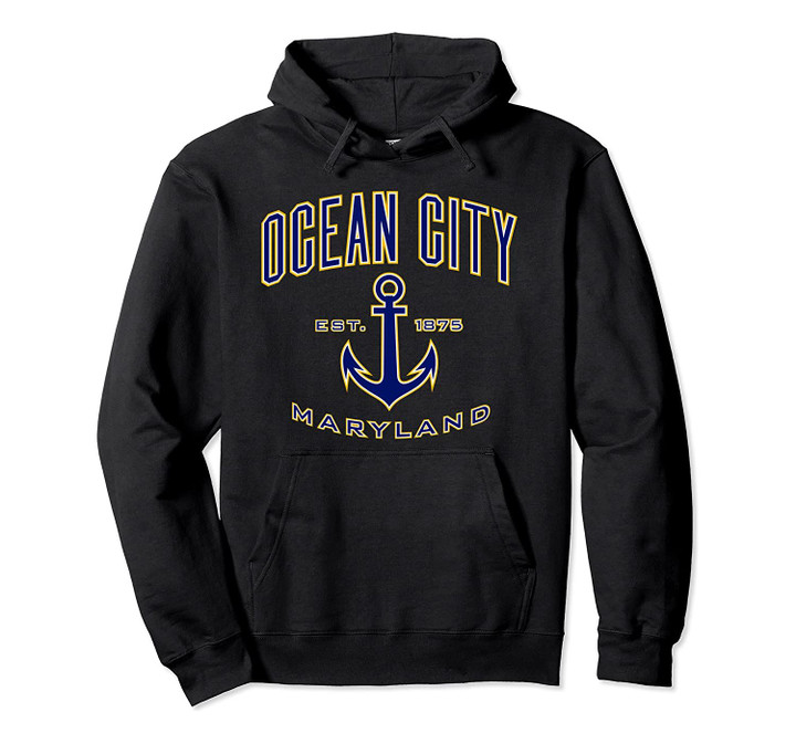 Ocean City MD Hoodie for Women & Men, T Shirt, Sweatshirt