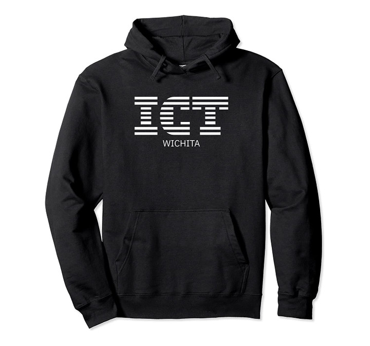ICT Computer Technology Design (White)- Wichita Kansas Pullover Hoodie, T Shirt, Sweatshirt
