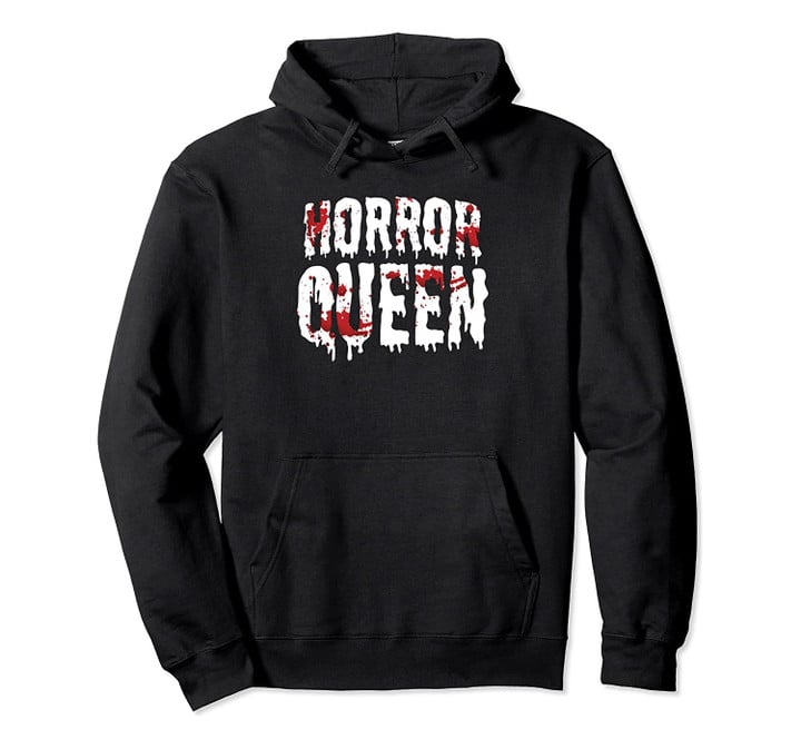 Horror Queen Movies Fan Halloween Costume Girls Gift Pullover Hoodie, T Shirt, Sweatshirt