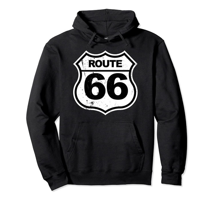 Route 66 Sign novelty Route 66 Iconic American Highway Pullover Hoodie, T Shirt, Sweatshirt
