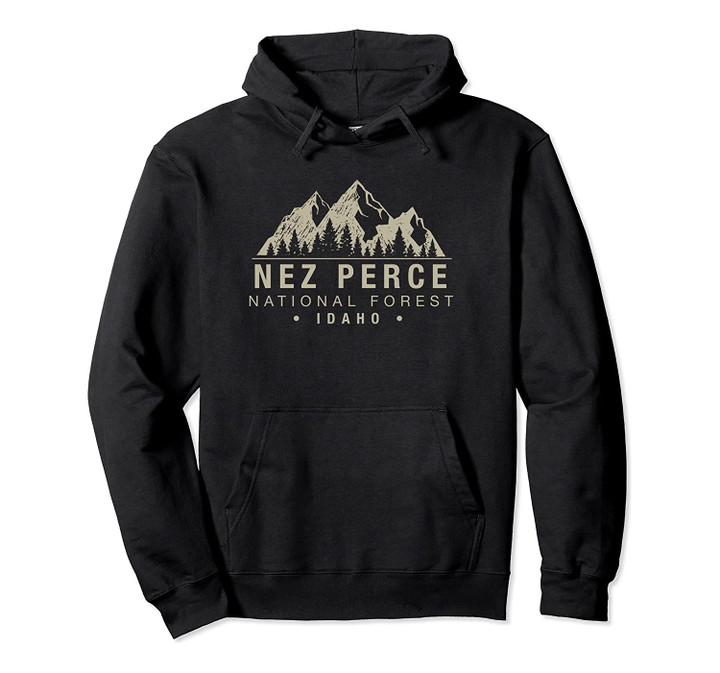 Nez Perce National Forest Idaho Pullover Hoodie, T Shirt, Sweatshirt