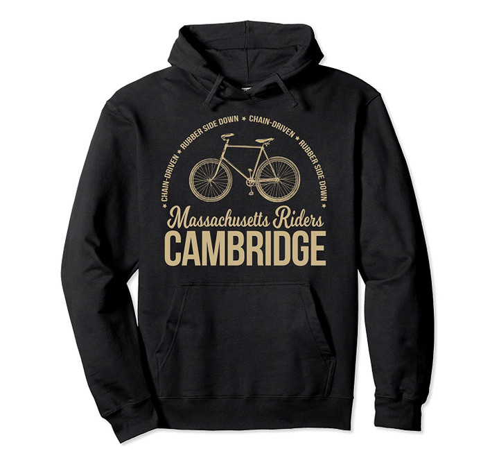 Massachusetts Riders - Cambridge Bike Cycling Pullover Hoodie, T Shirt, Sweatshirt