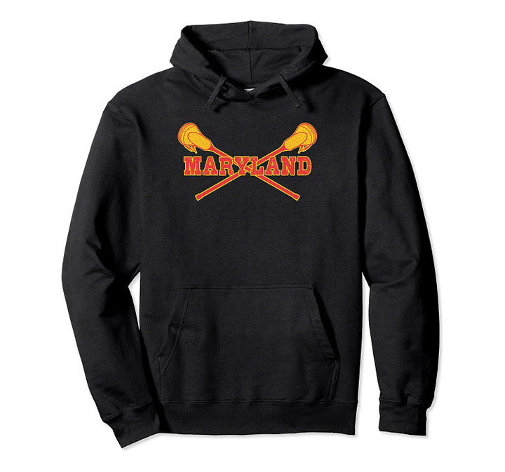 Maryland Lacrosse With LAX Sticks Pullover Hoodie, T Shirt, Sweatshirt