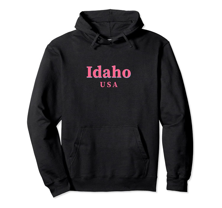Aesthetic Idaho Gift For Her Women or Girls Pullover Hoodie, T Shirt, Sweatshirt
