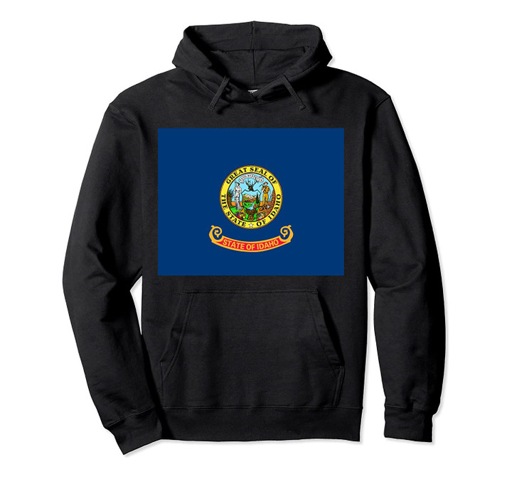 Idaho State Flag For Lovers Of The Great State Of Idaho Pullover Hoodie, T Shirt, Sweatshirt