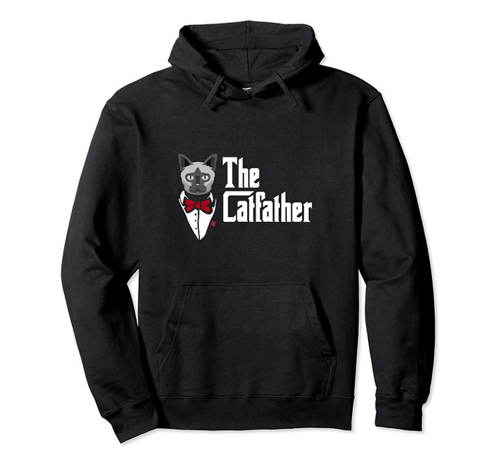 The CatFather Father of the Cats Cat dad Funny Movie Pullover Hoodie, T Shirt, Sweatshirt