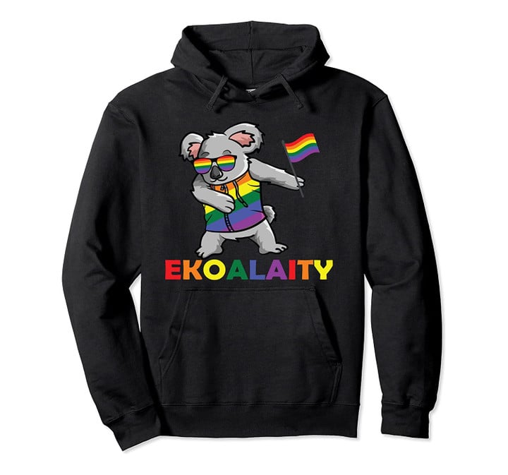 Ekoalaity Koala Gay Pride Pullover Hoodie, T Shirt, Sweatshirt