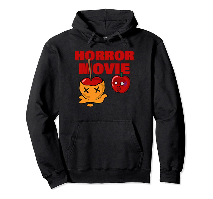 Horror Movie Candy Apple Sticks Funny Halloween Apples Pullover Hoodie, T Shirt, Sweatshirt