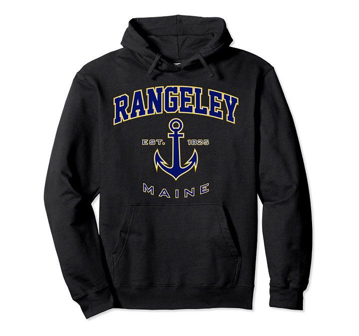 Rangeley ME Hoodie for Women & Men, T Shirt, Sweatshirt
