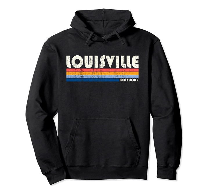 Vintage 70s 80s Style Louisville KY Hoodie, T Shirt, Sweatshirt