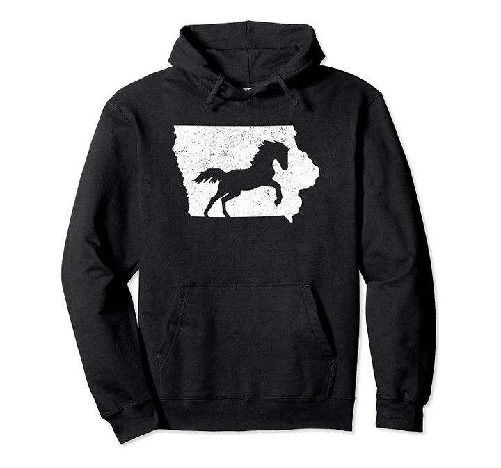 Iowa Native Equestrian Horse Rider Show Family Farm Fair IA Pullover Hoodie, T Shirt, Sweatshirt