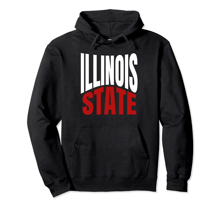 State Of Illinois IL Pride Travel Culture Pullover Hoodie, T Shirt, Sweatshirt