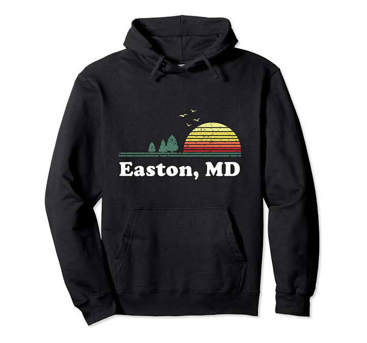 Vintage Easton, Louisiana Home Souvenir Print Pullover Hoodie, T Shirt, Sweatshirt
