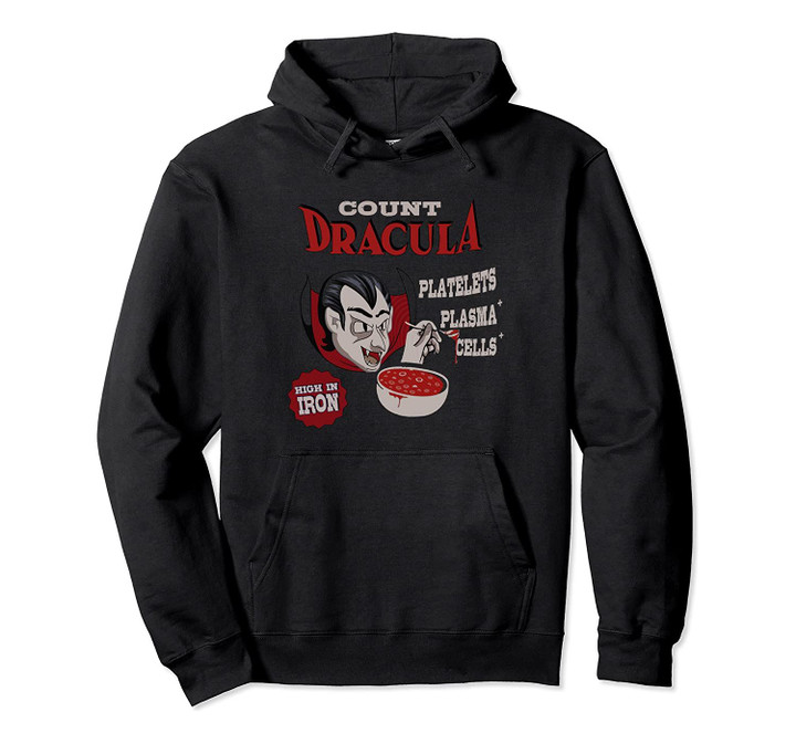 Funny Dracula Vampire Vintage Creepy Horror Movie Halloween Pullover Hoodie, T Shirt, Sweatshirt