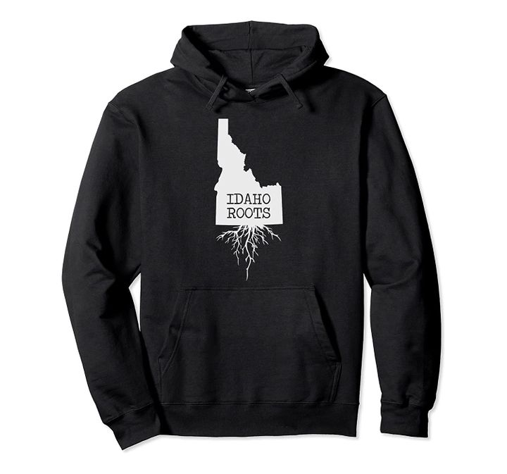 Idaho Roots State Map Gift Pullover Hoodie, T Shirt, Sweatshirt