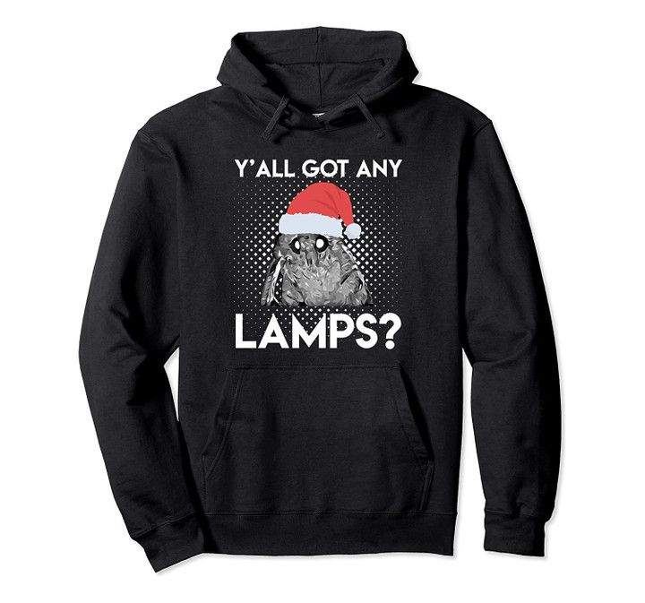 Funny Moth Meme With Christmas Hat Pullover Hoodie, T Shirt, Sweatshirt