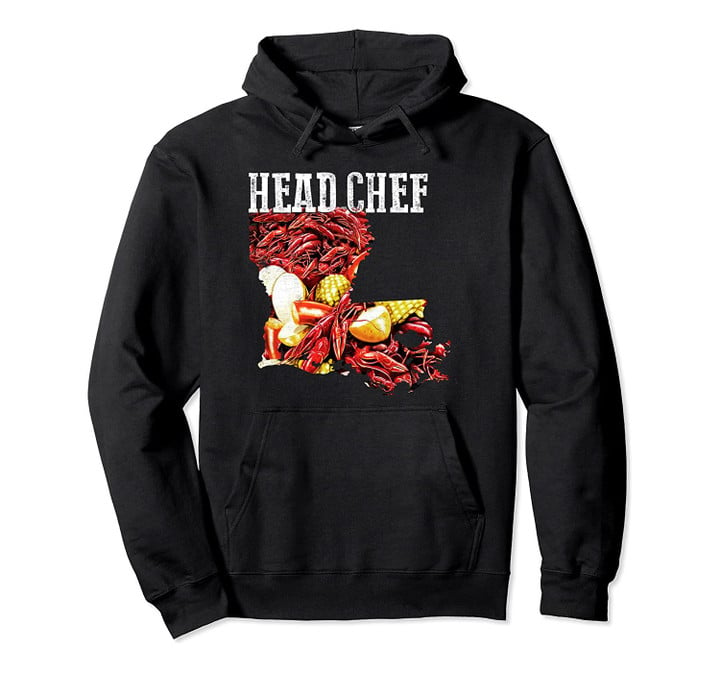 New Orleans Southern Locals Crawfish Boil Chef Pullover Hoodie, T Shirt, Sweatshirt