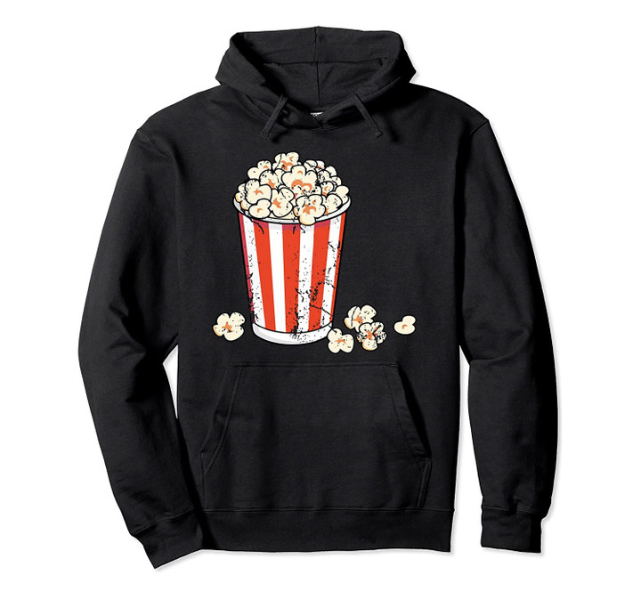 Funny popcorn bag movie theater family movie night film nerd Pullover Hoodie, T Shirt, Sweatshirt