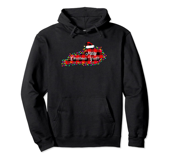 Kentucky State Merry Christmas Y'All Christmas Holiday Gift Pullover Hoodie, T Shirt, Sweatshirt