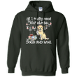 All I Really Need For Christmas Is Golden Retriever And Wine Hoodie Gift-99Paws-com