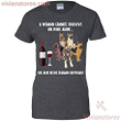 A Woman Cannot Survive Without Wine & German Shepherds T-shirt Lover