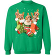 Labrador Stocking Christmas Sweatshirt Xmas Gift Dog Lover K11-99Paws-com