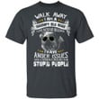 Bulldog T-shirt Family I Am A Grumpy Old Man Tee