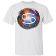 Cancer T-shirt Zodiac Birthday Tee Galaxy Style