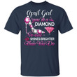 Birthday Tee Gift April Girl T-shirt Birthday You're A Diamond Tee