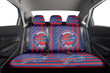 Buffalo Bills Car Back Seat Cover Custom US Flag Style