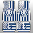 Indianapolis Colts Car Floor Mats Custom US Flag Style