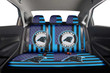 Carolina Panthers Car Back Seat Cover Custom US Flag Style