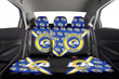 Los Angeles Rams Car Back Seat Cover Custom Car Decorations For Fans