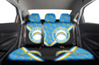 Los Angeles Chargers Car Back Seat Cover Custom Car Decorations For Fans