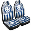Indianapolis Colts Car Seat Covers Custom US Flag Style