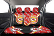Kansas City Chiefs Car Back Seat Cover Custom Car Decorations For Fans