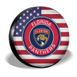Florida Panthers Spare Tire Covers Custom US Flag Style