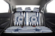 Dallas Cowboys Car Back Seat Cover Custom US Flag Style