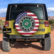Dallas Stars Spare Tire Covers Custom US Flag Style