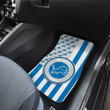 Detroit Lions Car Floor Mats Custom US Flag Style