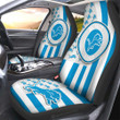 Detroit Lions Car Seat Covers Custom US Flag Style